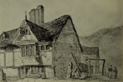 Timbered House in George Street - Hastings of Bygone Days and the Present